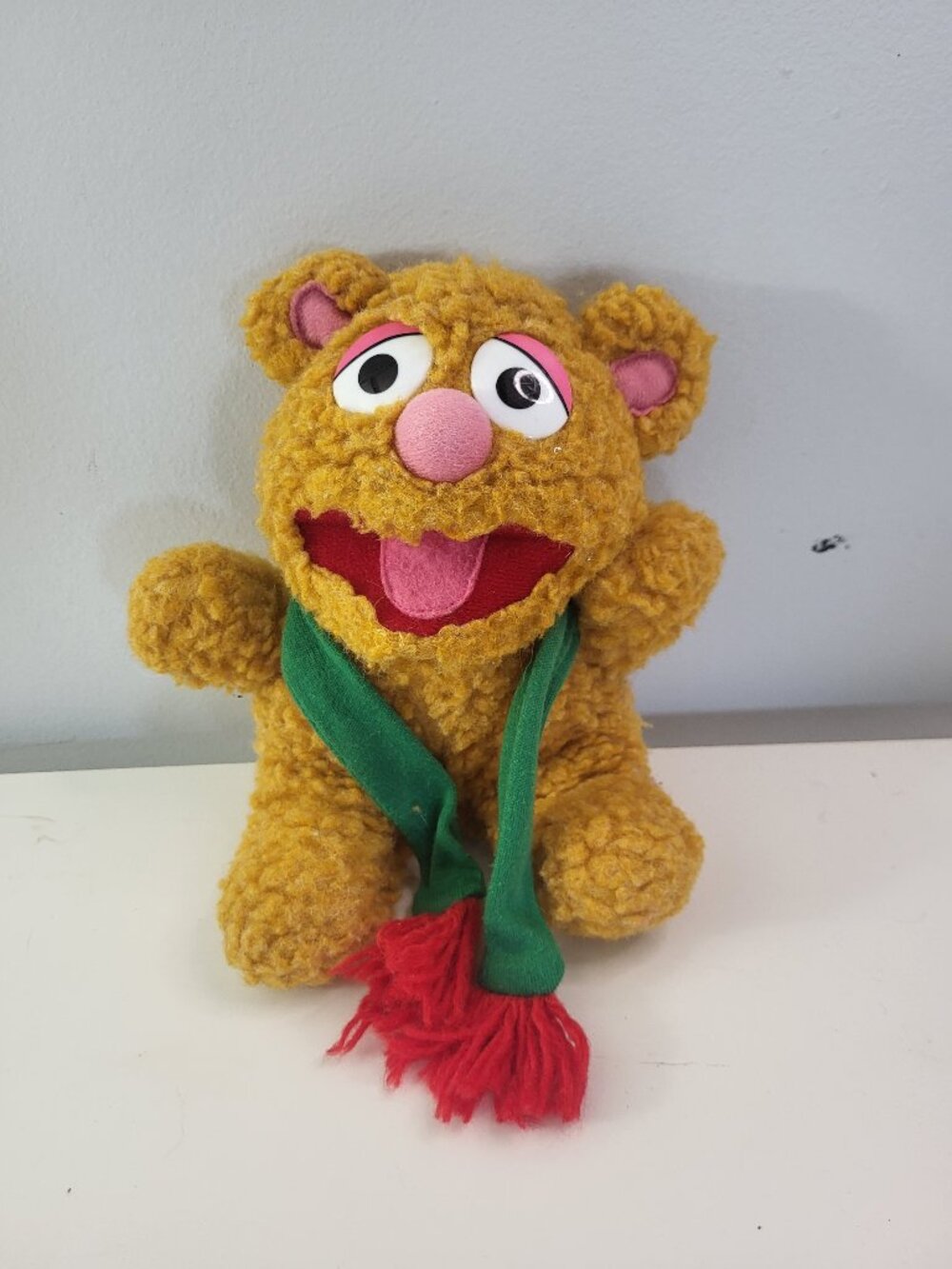Vintage 1987 Baby Fozzie Bear Plush Muppets